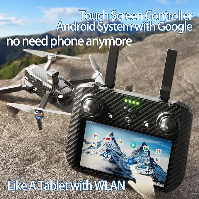 Bingchat 2026Upgraded Tablet Remote Professional Drones with Camera for Adults 4K HD, 360°Obstacle Avoidance, Anti-shake 3 Axis Gimbal, Payload Release, Up to 5 Miles Range, 84 Minutes Two Batteries, High Wind Resistance, Rainproof, Time-lapse, Follow Me