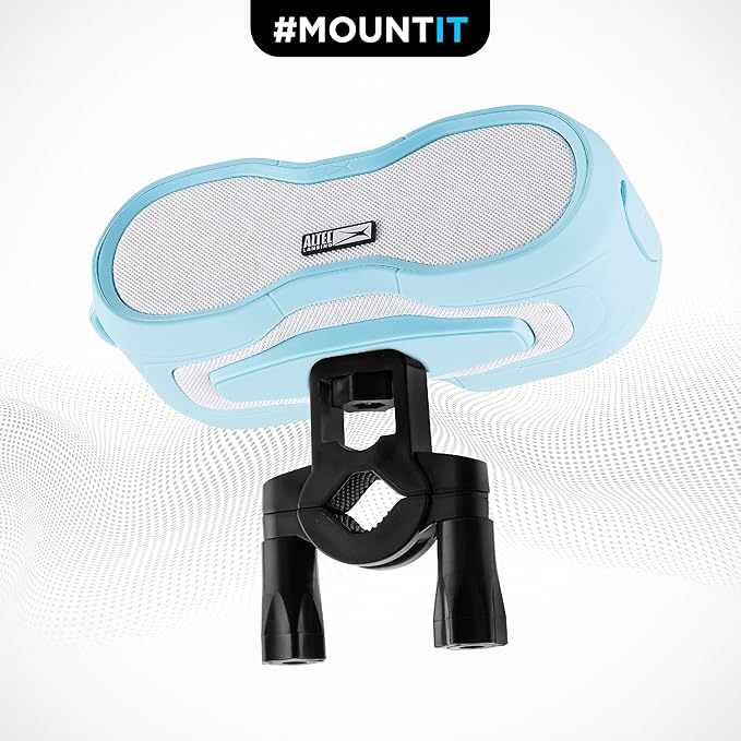 Altec Lansing - BoomJacket Wireless Bluetooth Speaker, Magnetic Waterproof Speaker, IPX7 Outdoor Speaker with 24H Playtime, Portable Speaker with Carabiner, Mountable, Quick Charge