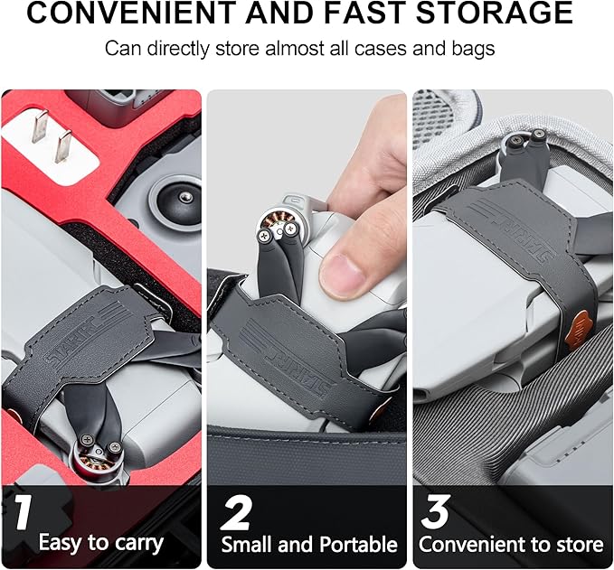 STARTRC Propeller Strap Holder for DJI Mini 4K/Mini 2 SE/Mavic Mini 2 Drone Accessories,Propellers Strap for DJI Mini 4K/Mini 2 SE/Mini 2 Drone Props Protector Stabilizer and Propellers Fixator(not for mini 4 pro）