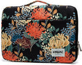 Kinmac 360° Protective Laptop Sleeve Case Bag Cover with Handle for MacBook Air 15 inch,15 inch-15.6 inch HP,Lenovo,Dell,ASUS,Acer Notebook Computer (Royal Chrysanthemum)