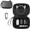Protective Case for PLAUD NotePin Voice Recorder - Custom Fit Foam Holds All Accessories, Waterproof & Shockproof (Case Only) (Black)