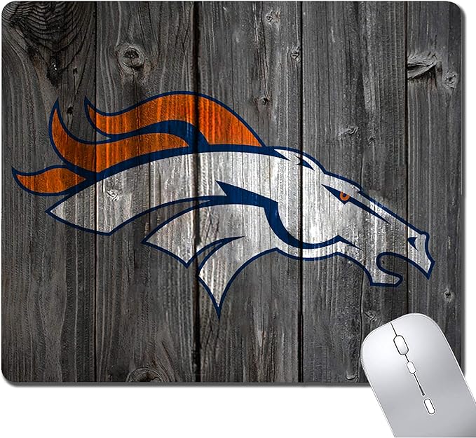 Wood Grain Design Sports Mouse Pad, Non-Slip Rubber Base Mousepad for Computers Laptop, Gaming Mousepad Desk Mat Mouse Pad, Office Supplies - Mouse Pads for Desk