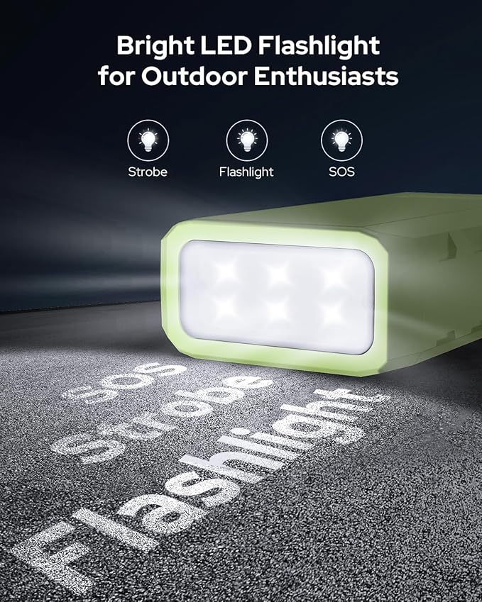 Apowking Power Bank with AC Outlet, 65W Portable Laptop Battery Bank Fast Charging, 88.8Wh 24000mah Power Station for Outdoor Camping PowerBank Travel Home Power Backup