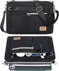 TiMOVO 9-11 Inch Tablet Sleeve Bag for iPad 11-inch A16 2025, Galaxy Tab A9 Plus 11", Anti-Theft Deisgn & Shoulder Strap