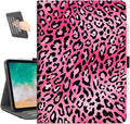 for iPad (A16) 11Th/10Th Generation Case 2025/2022, for iPad Case 11Th/10Th Generation, Fit iPad 10Th/11Th Gen Cover Pencil Holder/Hand Strap/Pocket/Adjustable Stand, Leopard