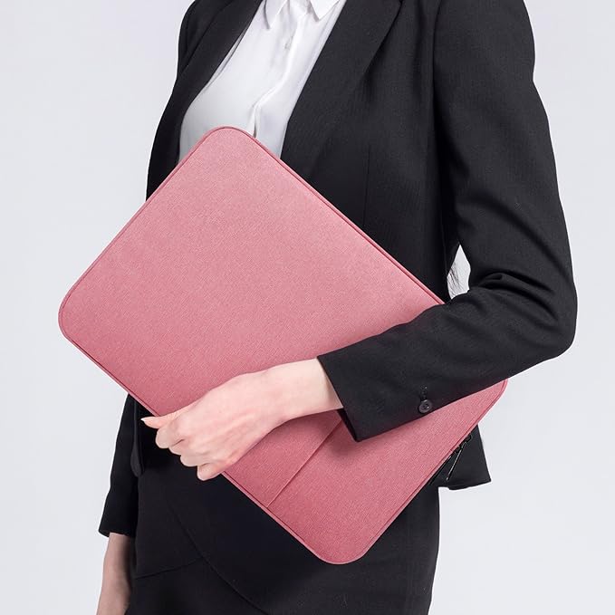 17.3 Inch Laptop Case Sleeve for Dell Inspiron 17/Dell G3 G7 17.3, HP Envy 17/Pavilion 17, Lenovo ideapad 17, Acer Predator 17, MSI GS75, 17.3 inch Computer Carrying Bag -Pink