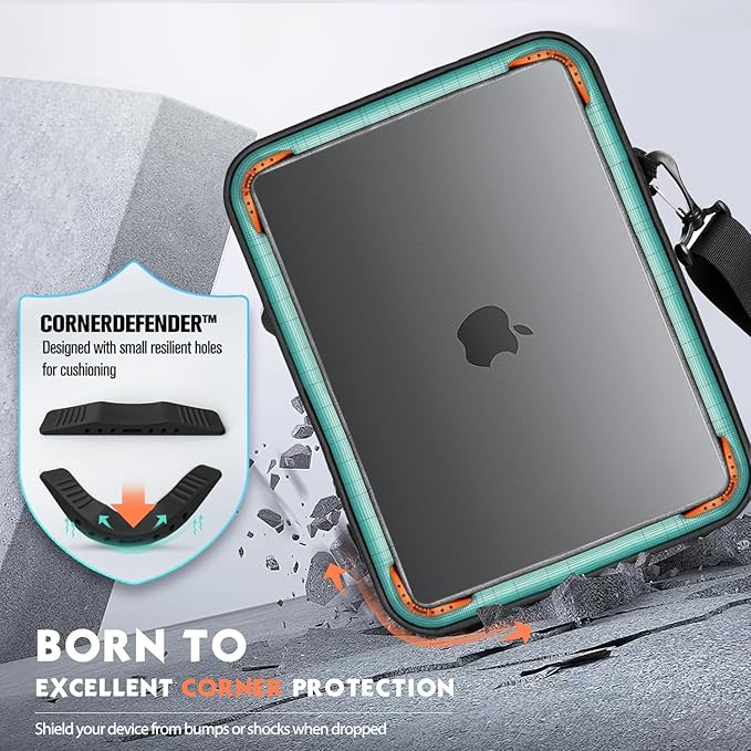 MoKo Laptop Sleeve Bag for 13.3-14 Inch, Notebook Carrying Case with Pocket Fits New MacBook Pro M3/M2 14" /13" M2/M1 Pro/M1 Max 14.2 2023-2021/Air 13.6" M2 2022, Surface Pro 9/8 13", Indigo