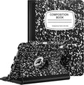 Fintie Rotating Case for iPad Air 11-inch M4/M3/M2 (2026/2025/2024), iPad Air 5th (2022) / 4th Generation 10.9 Inch - 360 Degree Rotating Protective Stand Cover with Pencil Holder, Composition Book