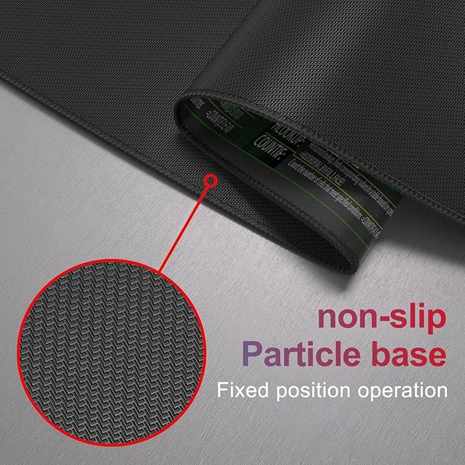 secret corner excel&Word Cheat Sheet Mousepad,XXL 35.4"x15.7" Office Desk Accessories mat, Computer Mouse pad,Extra Large Office Keyboard Shortcuts Mouse Pad,PC Gaming Non-Slip Desk pad