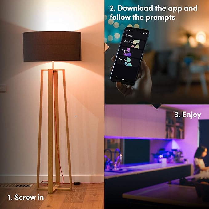 LIFX Color, 1100 lumens BR30 E26, Wi-Fi Smart LED Light Bulb, Billions of Colors And Whites, No bridge Required, Compatible With Alexa, Hey Google, HomeKit And Siri, Multicolor (1-Pack)