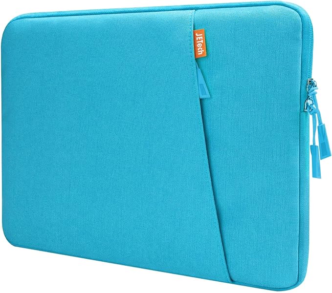 JETech Laptop Sleeve for 13-14Inch MacBook Neo (A18 Pro), MacBook Air/Pro (M1-M5) 2020-2026, 13-13.6 Inch Notebook, Waterproof Shock Resistant Bag Case with Accessory Pocket (Blue)