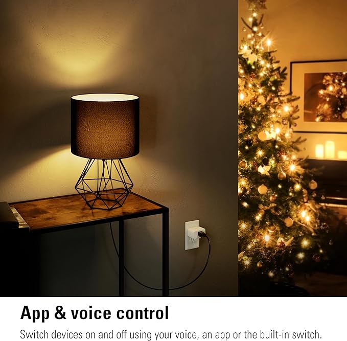 Eve Energy (Matter) 2 Pack – Smart Plug, App and Voice Control, 100% Privacy, Matter Over Thread, Works with Apple Home, Alexa, Google Home, SmartThings, Requires Thread Border Router