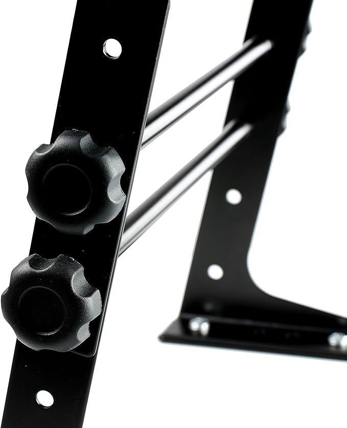 RockJam Portable DJ Laptop Stand with Adjustable Height, Anti-Slip Design, Works For Laptops, Controllers & CD Players