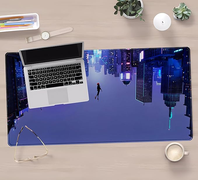 Anime Desk Mat XXL Gaming Mouse Pad, Extended Keyboard Mat, Full Desk Accessories, 31.5"x15.75"