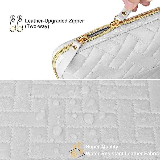 Lacdo Laptop Sleeve Case for 15 inch New MacBook Air M5/A3448 (2026), M4 A3241 2025, M3 A3114, M2 A2941 2024-2023, 15 inch MacBook Pro A1990 A1707 Computer Bag with Accessory Pocket, Space Gray
