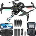 Drone with 1080P HD Camera, Foldable Mini Drone with One Key Take Off/Land, Gesture Control, Intelligent Obstacle Avoidance, 3D Flip, 2 Batteries, Easier to Use, for Adults Teen Boys Girls Beginners