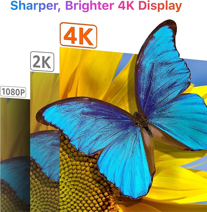 kksmart Portable Monitor for Laptop MacBook Surface PC Xbox PS5, Travel Monitor Second Screen for Laptop, HDMI USB-C VESA Compatible Built-in Speaker, 17.3