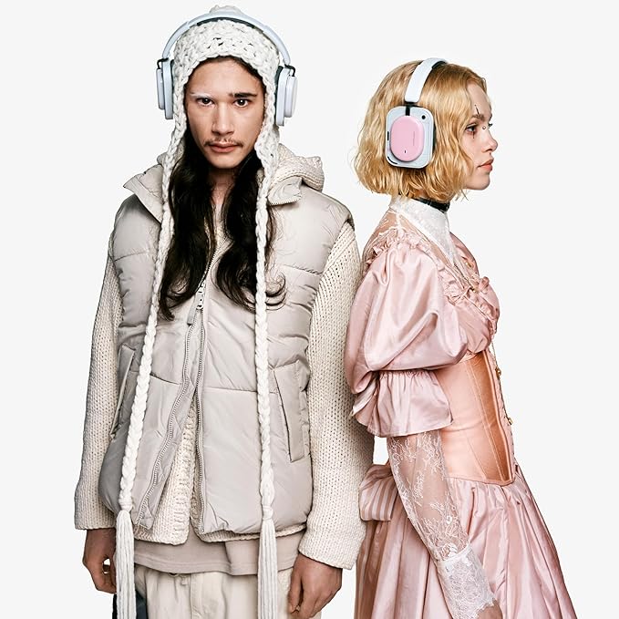 Nothing Headphone (a) 2026 New, Adaptive Active Noise Cancelling Headphones, Wireless Over Ear Bluetooth 5.4 ANC Headset with LDAC Hi-Res, 5 HD Mics Ultra Bass via APP, 135 Hours Playtime, Pink