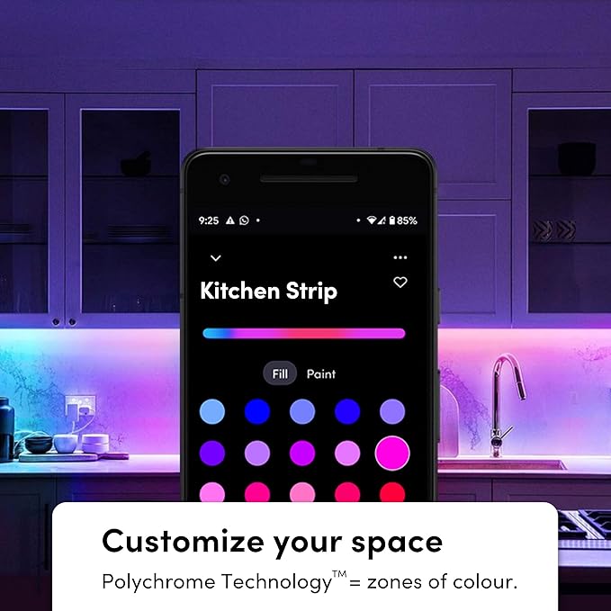 LIFX Color 800 Lumens Smart LED Light Bulb 2-Pack and 40" Extension Lightstrip, No Bridge Required, Compatible with Alexa, Hey Google, HomeKit and Siri
