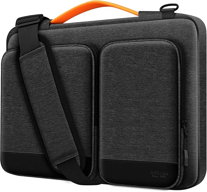 Alfheim Laptop Bag 15,6-16 inch Laptop Cover, 360° Protective Waterproof Shockproof Lightweight MacBook Pro 16 Notebook Briefcase, Compatible with ASUS Lenovo Dell Samsung