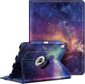 Fintie Rotating Case for iPad Air 11-inch M4/M3/M2 (2026/2025/2024), iPad Air 5th (2022) / 4th Generation 10.9 Inch - 360 Degree Rotating Protective Stand Cover with Pencil Holder, Galaxy