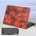Funut Snake for MacBook Air 13 inch Case 2022 2021 2020 2019 2018 Release A2337 M1 A2179 A1932 Touch ID, Luxury PU Leather Scratch & Shockproof Hard Shell Case & Keyboard Cover,Snake Brown