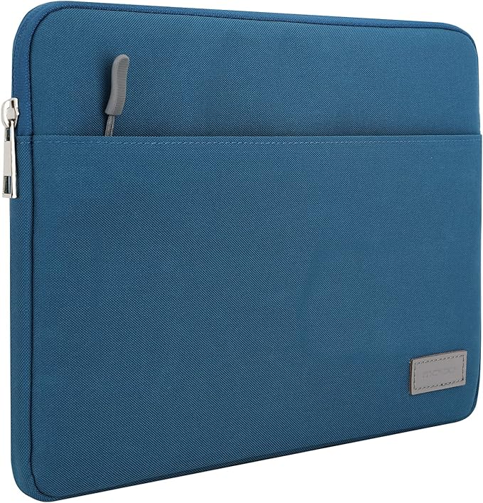MoKo 9-11 Inch Tablet Sleeve Bag Carrying Case Fits New 11 inch iPad Air M3, iPad A16 2025, iPad Pro 11 M4/Air M2, iPad Air 5/4/3th, iPad 10/9/8/7th, Peacock Blue