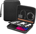 FINPAC Hard Portfolio Sleeve Case for 11-inch iPad Air M4/M3/M2 2026-2023, Pro 11 M5/M4 (2025/2024), iPad 11th/10th, 10.9" Air 5/4, 10.2" 9th/8th/7th, Tablet Carrying Bag with Accessory Pocket, Black