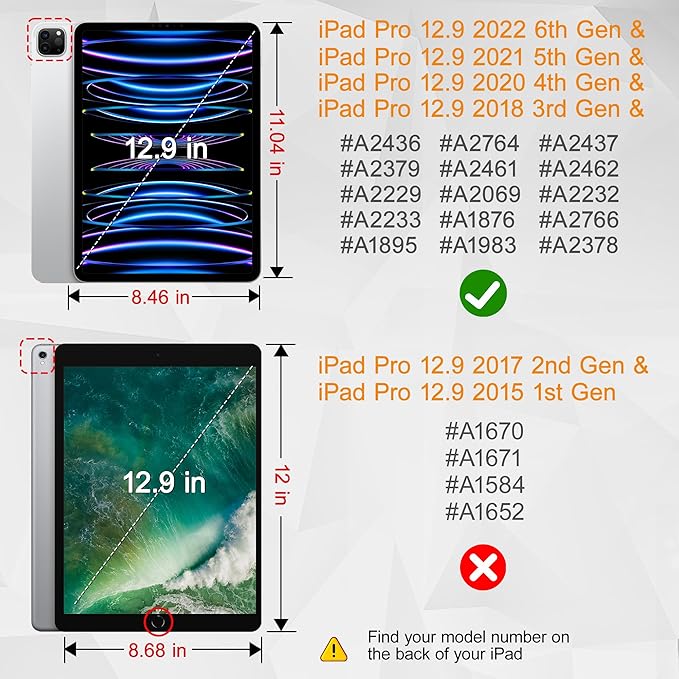 May Chen for iPad Pro M2 12.9 Case 6th/5th/4th/3rd Generation 2022 2021 2020 2018 Trifold Stand + Pencil Holder + Auto Wake/Sleep + Soft TPU Protective Stand Back Cover, Groovy Flower