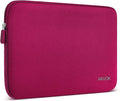 Arvok 11 11.6 12 Inch Laptop Sleeve Case for MacBook Air 12, Water-Resistant Neoprene Notebook Computer Tablet Sleeve, Carrying Bag Cover for Chromebook/HP/Dell/Lenovo/Asus/Acer, Wine Red