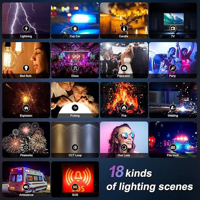 GVM RGB Photography Lighting Kits with 2 Softboxes, 880RS 60W Studio Lights with Bluetooth Control, 2 Packs Video Light with 18 Lighting Scenes, led Panel Lights for Video Recording, 8330lux/0.5M