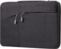 Megoo 12inch Laptop Sleeve Case for Microsoft Surface Pro 12 12"/11/10/9/X/8 13", Pro 7/6/5/4 12.5", Laptop Go 12.4", Carry Travel Case with Handle for 11"-13" Tablet Chromebook Computers(Black)