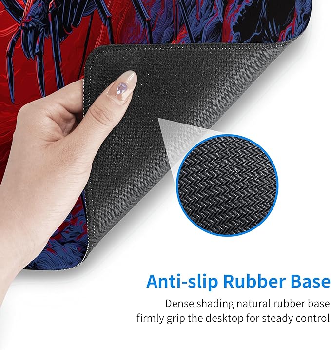 Halloween Mouse Pad Extended Large Gaming Mouse Pad XL Stitched Edges for Gamer Home Office 31.5 X 11.8 Inch