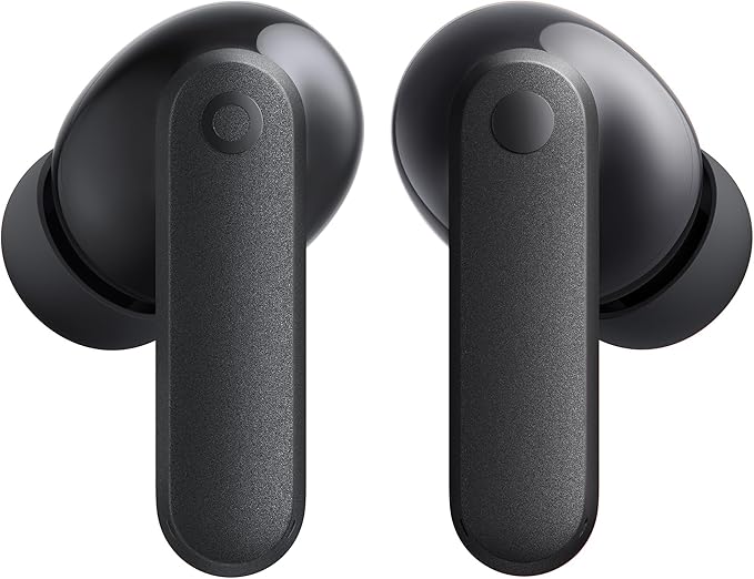 CMF Buds 2a Wireless Earbuds Active Noise Cancelling 42dB Hybrid ANC Bluetooth Headphones, 12.4mm Dynamic Driver for Big Bass, 4 Mic Clear Calls, Sport Ear Buds for iPhone, Android, Dark Grey