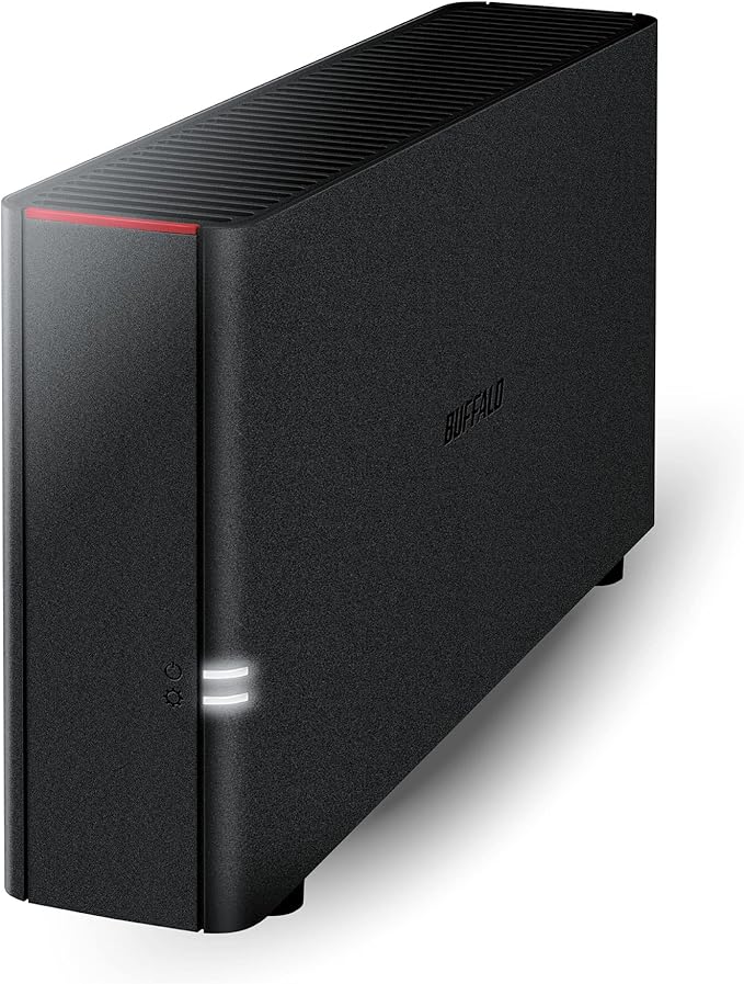 BUFFALO LinkStation 210 4TB 1-Bay NAS Network Attached Storage with HDD Hard Drives Included NAS Storage that Works as Home Cloud or Network Storage Device for Home