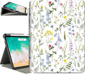 Vimorco for iPad Air 11 Inch Case, for iPad Air 5th/4th Generation Cases 10.9-inch, Fit iPad Pro 11 Inch Case 4th/3rd/2nd/1st Generation, Pencil Holder/4 Viewing Stands/Typing Stand/Slim, Flowers Art