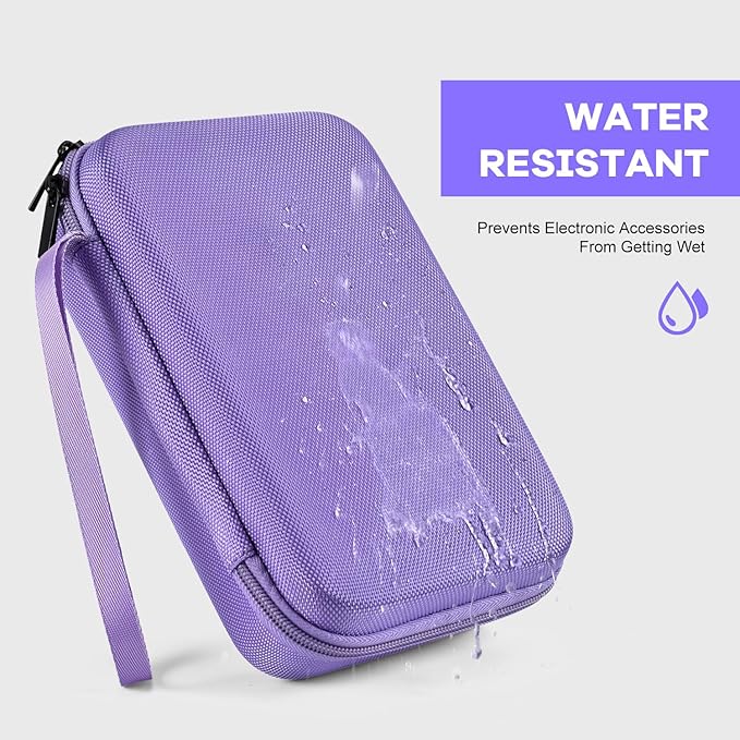Hard Travel Electronic Organizer Case for MacBook Power Adapter Chargers Cables Power Bank Apple Magic Mouse Apple Pencil USB Flash Disk SD Card Hard Drive Waterproof Shockproof Accessories Bag Case