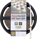 Armacost Lighting RibbonFlex Pro 24V White LED Strip Lights 30 LED/m, 2700K, 32.8 ft 134250