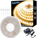 RadiantFlux 20Ft 4000K LED Strip Lights, Soft Natural Light Indoor Strips, Dimmable Flexible Bright LED Tape for Kitchen, Living Room and Vanity Mirror