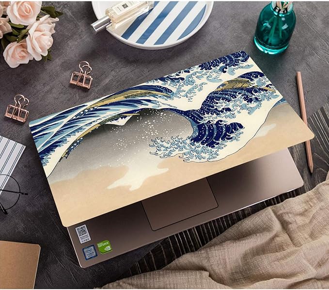 Funut for MacBook Pro 13 inch Case 2024 2023 2022 2021-2016 M2 M1 A2338 A2251 A2289 A2159 A1989 A1706 A1708, Laptop Plastic Hard Shell MacBook Pro 13" Case Touch Bar, Sea Wave