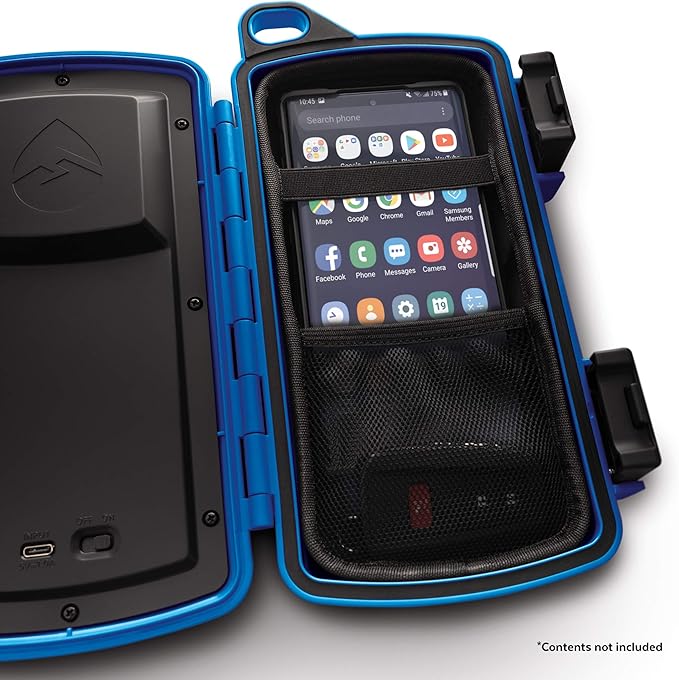 ECOXGEAR EcoExtreme 2 Dry Box Bluetooth Speaker for Your Smartphone (Blue)