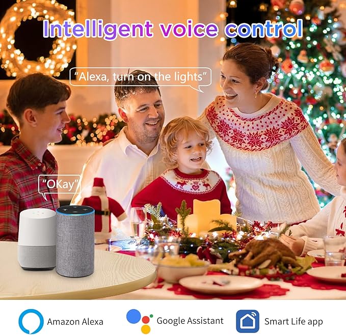 I-SHUNFA Wi-Fi RGBCW Smart G9 LED Bulbs,Compatible with Alexa/Google Home,Multicolour Dimmable,2700K-6500K,AC 120V 4W,400LM Brightness Adjustable 1%-100%,with Musical Rhythm LED Light Bulb,3 Pack