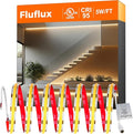 COB LED Strip Lights 3000K, 330+LM/FT, 24V DC LED Tape Light with Strong VHB Backing, CRI 95, UL Listed, Cuttable, Linkable, Dimmable, 5W/FT for Bedroom, Kitchen, Cabinets (NO Power Supply)