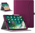 Fintie Case for iPad Air (3rd Gen) 10.5" 2019 / iPad Pro 10.5" 2017 - [Corner Protection] 360 Degree Rotating Smart Protective Stand Cover w/Pencil Holder, Auto Sleep/Wake, Purple