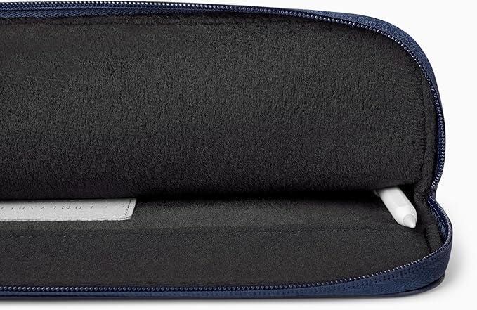 Comfyable Tablet Sleeve Compatible with iPad Air 11" M4 2026, iPad Pro 11 Inch M5 & Smart/Magic Keyboard with Pencil Holder-PU Leather Bag Water-Resistant Slim Case - Midnight Blue