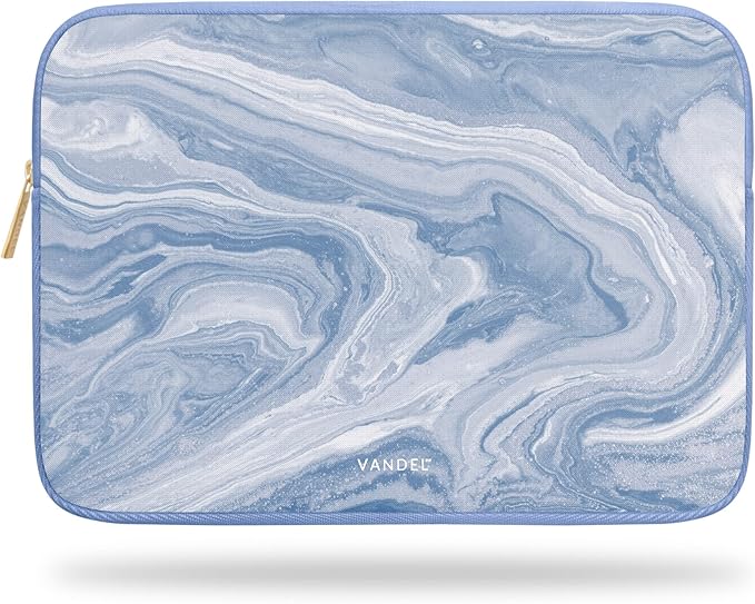 Vandel MacBook Air 13 inch Laptop Sleeve, Fits 13-13.3 inch Laptops: Neoprene MacBook Air & Pro Case, Chromebook, HP Soft Cover | Thin Computer Carrying Bag, Blue Mac (M1 & M2) Pouch