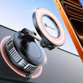 VICSEED 2026 Upgraded Car Phone Holder for Magsafe Car Mount [85 LBS Strongest Suction] Vacuum Magnetic Phone Holders for Your Car 360° Adjustable Car Phone Mount for iPhone 17 Pro Max 16 15 14 Pink