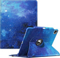 Fintie Rotating Case for iPad Pro 12.9-inch 6th Generation 2022-360 Degree Swiveling Protective Cover with Pencil Holder, Auto Sleep/Wake, Also Fit iPad Pro 12.9" 5th/4th/3rd Gen, Starry Sky