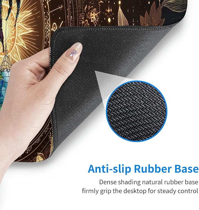 Bee Mouse Pad Extended Large Gaming Mouse Pad XL Stitched Edges for Gamer Home Office 31.5 X 11.8 Inch