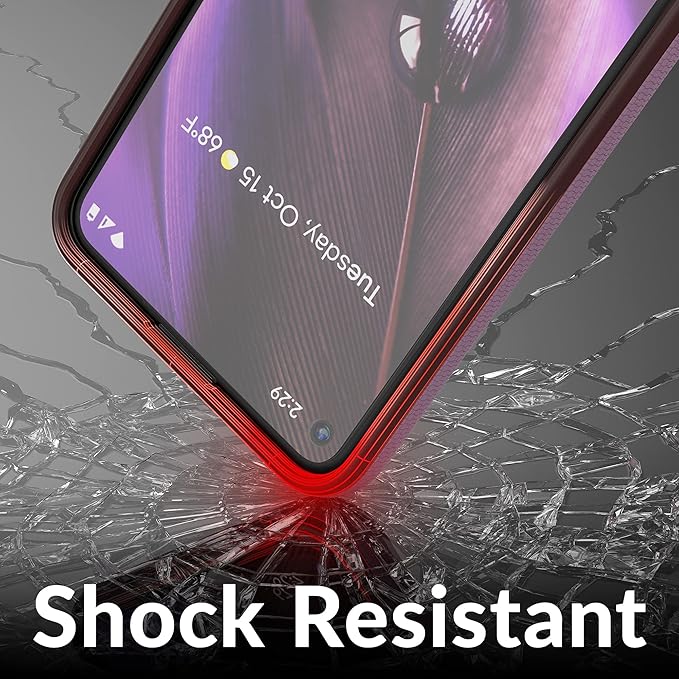 Crave for Pixel 5a Case, Shockproof Protection Dual Layer Case for Google Pixel 5a 5G (6.34 inch) - Lilac